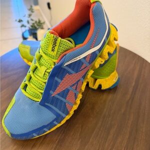 Reebok ZigTech Limited Edition. Mens. Multicolor and Bright Athletic Shoes